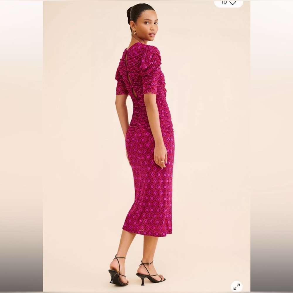 NWOT FREE PEOPLE Briella Midi Dress - Picture 3 of 6